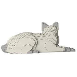 Jekca - Tonkinese Cat 03S-M02 - Lego - Sculpture - Construction - 4D - Brick Animals - Toys - Avvenice