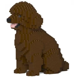 Jekca - Toy Poodle 03-M05 - Big - Lego - Sculpture - Construction - 4D - Brick Animals - Toys - Avvenice