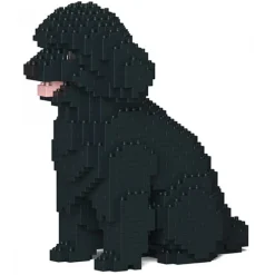 Jekca - Toy Poodle 03-M02 - Big - Lego - Sculpture - Construction - 4D - Brick Animals - Toys - Avvenice