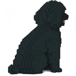 Jekca - Toy Poodle 03-M02 - Big - Lego - Sculpture - Construction - 4D - Brick Animals - Toys - Avvenice
