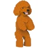 Jekca - Toy Poodle 04-M04 - Big - Lego - Sculpture - Construction - 4D - Brick Animals - Toys - Avvenice