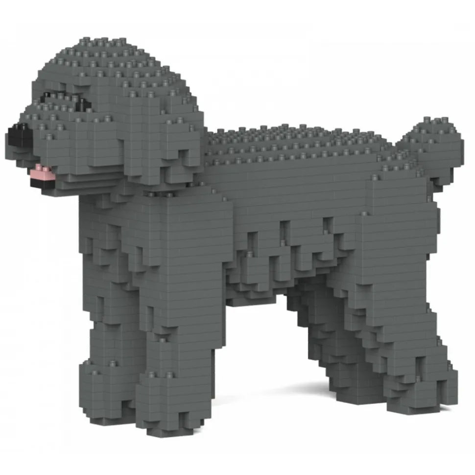 Jekca - Toy Poodle 01-M06 - Big - Lego - Sculpture - Construction - 4D - Brick Animals - Toys - Avvenice