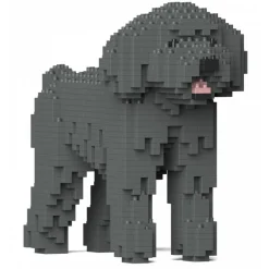 Jekca - Toy Poodle 01-M06 - Big - Lego - Sculpture - Construction - 4D - Brick Animals - Toys - Avvenice