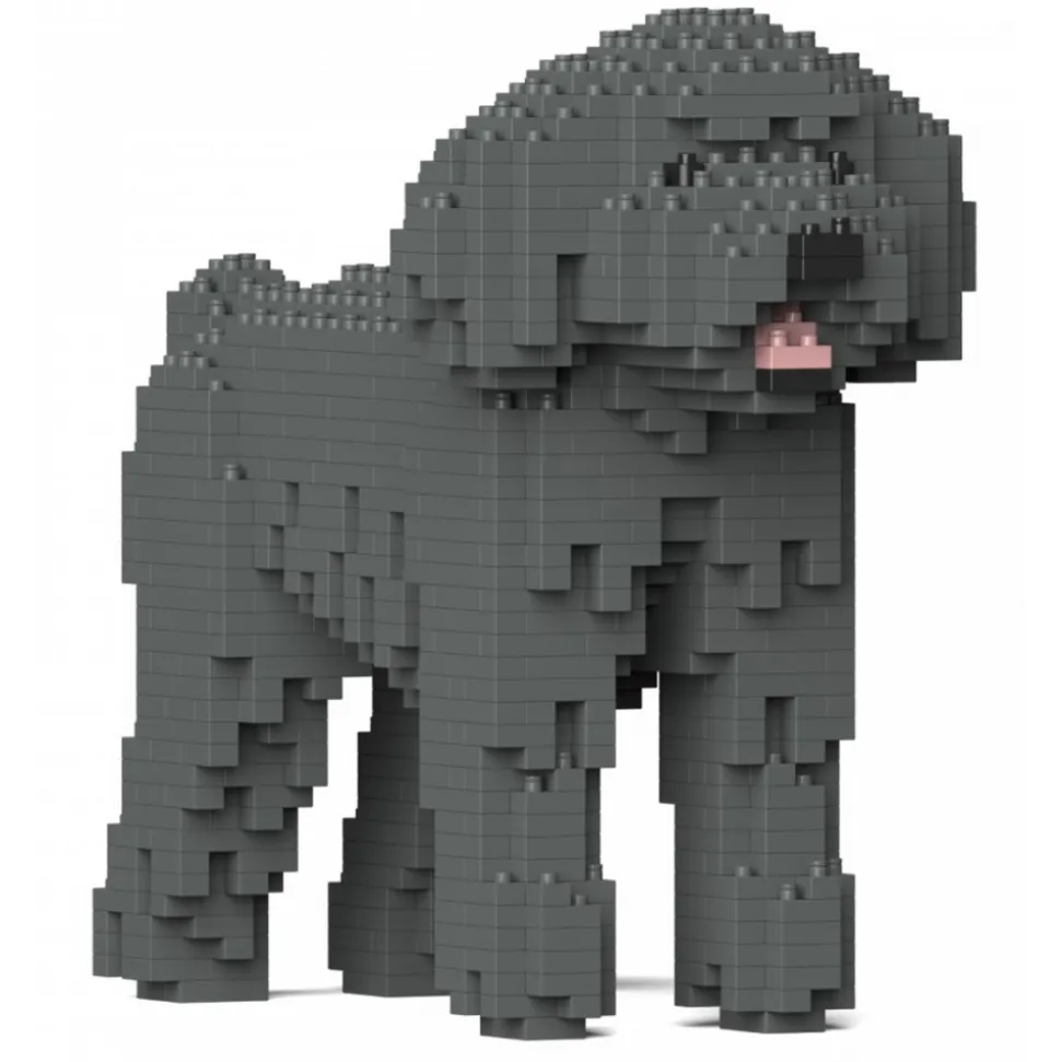 Jekca - Toy Poodle 01-M06 - Big - Lego - Sculpture - Construction - 4D - Brick Animals - Toys - Avvenice