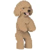 Jekca - Toy Poodle 04-M03 - Big - Lego - Sculpture - Construction - 4D - Brick Animals - Toys - Avvenice