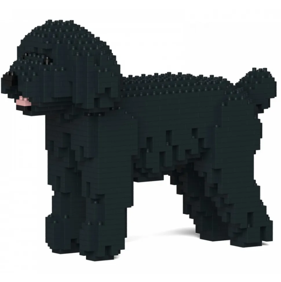 Jekca - Toy Poodle 01-M02 - Big - Lego - Sculpture - Construction - 4D - Brick Animals - Toys - Avvenice