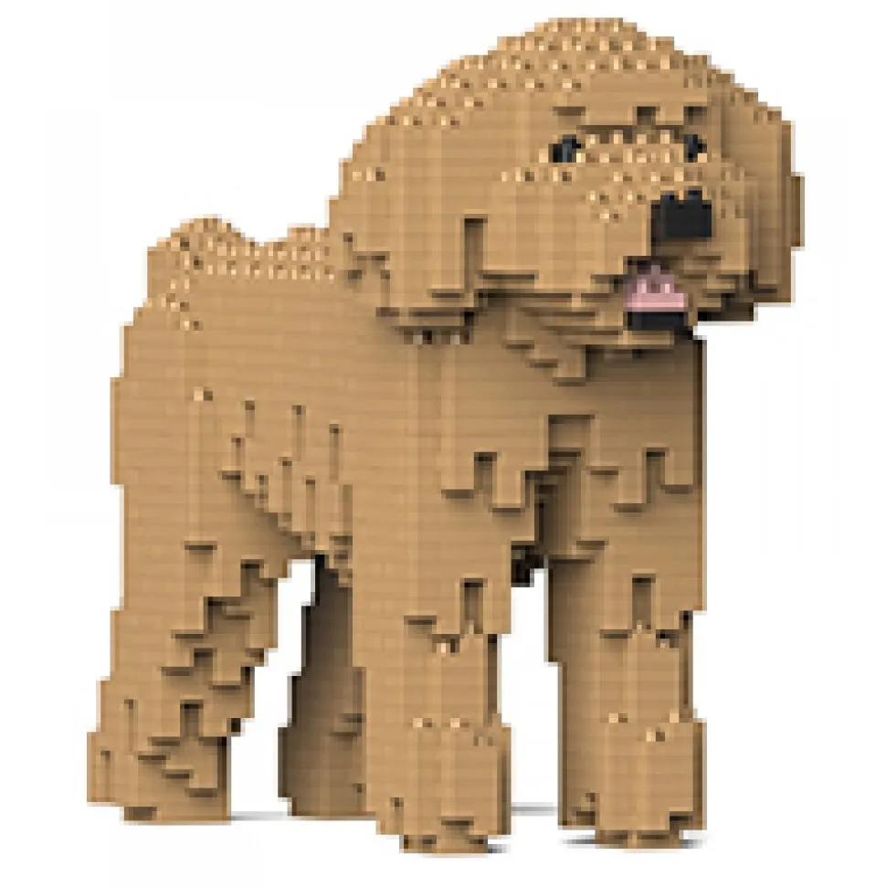 Jekca - Toy Poodle 01S-M03 - Lego - Sculpture - Construction - 4D - Brick Animals - Toys - Avvenice