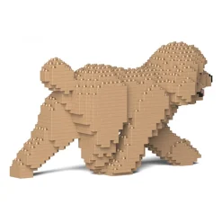 Jekca - Toy Poodle 02S-M03 - Lego - Sculpture - Construction - 4D - Brick Animals - Toys - Avvenice