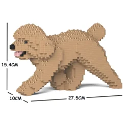 Jekca - Toy Poodle 02S-M03 - Lego - Sculpture - Construction - 4D - Brick Animals - Toys - Avvenice