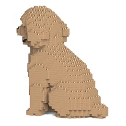 Jekca - Toy Poodle 03S-M03 - Lego - Sculpture - Construction - 4D - Brick Animals - Toys - Avvenice