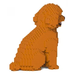 Jekca - Toy Poodle 03S-M04 - Lego - Sculpture - Construction - 4D - Brick Animals - Toys - Avvenice