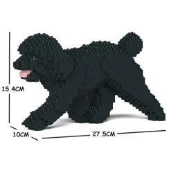 Jekca - Toy Poodle 02S-M02 - Lego - Sculpture - Construction - 4D - Brick Animals - Toys - Avvenice