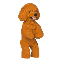 Jekca - Toy Poodle 04S-M04 - Lego - Sculpture - Construction - 4D - Brick Animals - Toys - Avvenice