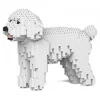 Jekca - Toy Poodle 01S-M01 - Lego - Sculpture - Construction - 4D - Brick Animals - Toys - Avvenice