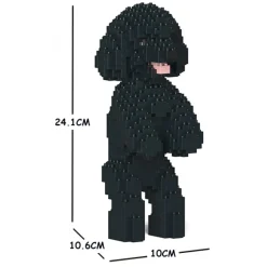 Jekca - Toy Poodle 04S-M02 - Lego - Sculpture - Construction - 4D - Brick Animals - Toys - Avvenice