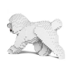 Jekca - Toy Poodle 02S-M01 - Lego - Sculpture - Construction - 4D - Brick Animals - Toys - Avvenice