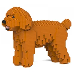 Jekca - Toy Poodle 01S-M04 - Lego - Sculpture - Construction - 4D - Brick Animals - Toys - Avvenice