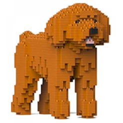 Jekca - Toy Poodle 01S-M04 - Lego - Sculpture - Construction - 4D - Brick Animals - Toys - Avvenice