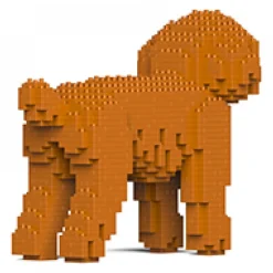 Jekca - Toy Poodle 01S-M04 - Lego - Sculpture - Construction - 4D - Brick Animals - Toys - Avvenice