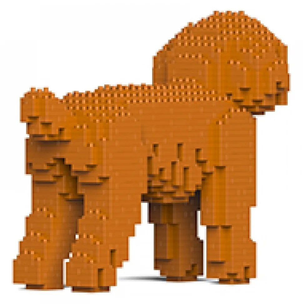 Jekca - Toy Poodle 01S-M04 - Lego - Sculpture - Construction - 4D - Brick Animals - Toys - Avvenice