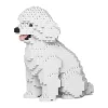 Jekca - Toy Poodle 03S-M01 - Lego - Sculpture - Construction - 4D - Brick Animals - Toys - Avvenice