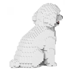 Jekca - Toy Poodle 03S-M01 - Lego - Sculpture - Construction - 4D - Brick Animals - Toys - Avvenice