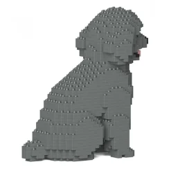 Jekca - Toy Poodle 03S-M06 - Lego - Sculpture - Construction - 4D - Brick Animals - Toys - Avvenice