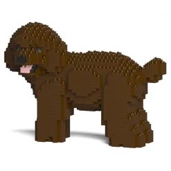 Jekca - Toy Poodle 04S-M05 - Lego - Sculpture - Construction - 4D - Brick Animals - Toys - Avvenice