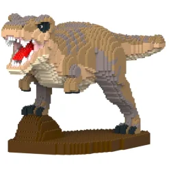 Jekca - T-Rex 02-M02 - Big - Lego - Sculpture - Construction - 4D - Brick Animals - Toys - Avvenice