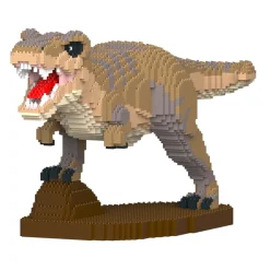 Jekca - T-Rex 02S-M02 - Lego - Sculpture - Construction - 4D - Brick Animals - Toys - Avvenice