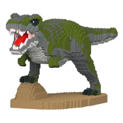 Jekca - T-Rex 02S-M01 - Lego - Sculpture - Construction - 4D - Brick Animals - Toys - Avvenice