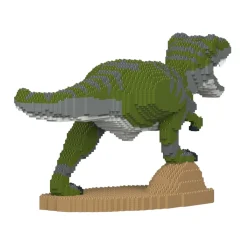 Jekca - T-Rex 02S-M01 - Lego - Sculpture - Construction - 4D - Brick Animals - Toys - Avvenice
