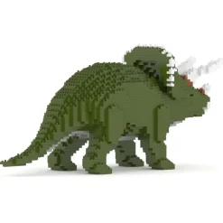 Jekca - Triceratops 01-M01 - Big - Lego - Sculpture - Construction - 4D - Brick Animals - Toys - Avvenice