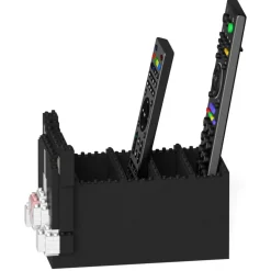 Jekca - Tuxedo Cat Remote Control Rack 01S - Lego - Sculpture - Construction - 4D - Brick Animals - Toys - Avvenice