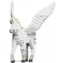 Jekca - Unicorn 02S - Lego - Sculpture - Construction - 4D - Brick Animals - Toys - Avvenice