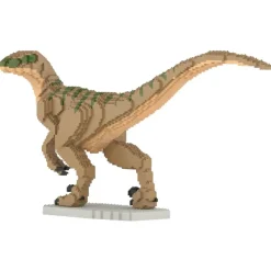 Jekca - Velociraptor 01-M02 - Big - Lego - Sculpture - Construction - 4D - Brick Animals - Toys - Avvenice