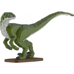 Jekca - Velociraptor 01-M01 - Big - Lego - Sculpture - Construction - 4D - Brick Animals - Toys - Avvenice
