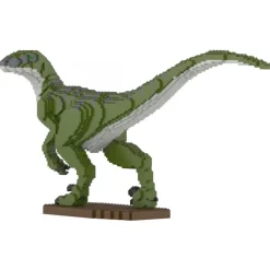 Jekca - Velociraptor 01-M01 - Big - Lego - Sculpture - Construction - 4D - Brick Animals - Toys - Avvenice