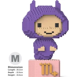 Jekca - Virgo 01 - Big - Lego - Sculpture - Construction - 4D - Brick Animals - Toys - Avvenice