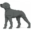Jekca - Weimaraner 01 - Big - Lego - Sculpture - Construction - 4D - Brick Animals - Toys - Avvenice