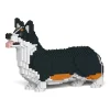 Jekca - Welsh Corgi 02S-M03 - Lego - Sculpture - Construction - 4D - Brick Animals - Toys - Avvenice
