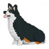 Jekca - Welsh Corgi 03S-M03 - Lego - Sculpture - Construction - 4D - Brick Animals - Toys - Avvenice