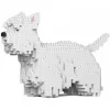 Jekca - West Highland White Terrier 01 - Big - Lego - Sculpture - Construction - 4D - Brick Animals - Toys - Avvenice