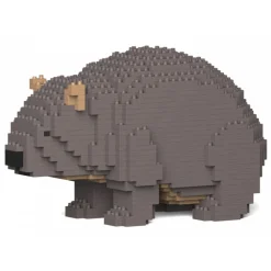 Jekca - Wombat 01 - Big - Lego - Sculpture - Construction - 4D - Brick Animals - Toys - Avvenice