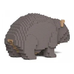 Jekca - Wombat 01S - Lego - Sculpture - Construction - 4D - Brick Animals - Toys - Avvenice