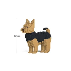 Jekca - Yorkshire Terrier - Dog - 01S - Lego - Sculpture - Construction - 4D - Brick Animals - Toys - Avvenice