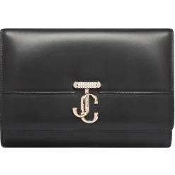 Jimmy Choo - Avenue Clutch Bag - Black - Jimmy Choo Exclusive Luxury Collection - Avvenice