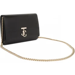 Jimmy Choo - Avenue Clutch Bag - Black - Jimmy Choo Exclusive Luxury Collection - Avvenice