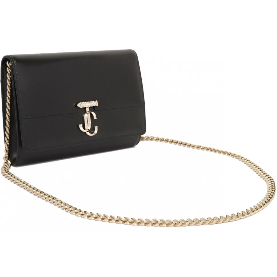 Jimmy Choo - Avenue Clutch Bag - Black - Jimmy Choo Exclusive Luxury Collection - Avvenice