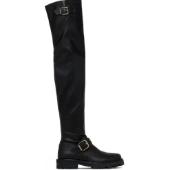 Jimmy Choo - Biker II Boots - Black - Jimmy Choo Exclusive Luxury Collection - Avvenice